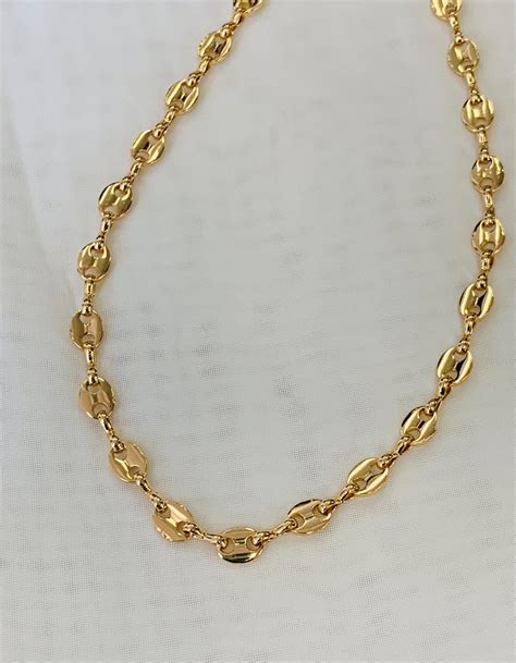 gucci necklace 14k gold|authentic Gucci necklace.